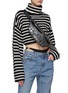 Figure View - Click To Enlarge - VEE COLLECTIVE - Vee' Quilted Recycled Nylon Waist Bag