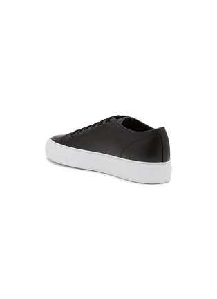  - COMMON PROJECTS - ‘Tournament’ Low Top Leather Platform Sneakers