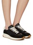 Figure View - Click To Enlarge - COMMON PROJECTS - ‘Track 80’ Low Top Leather Suede Sneakers