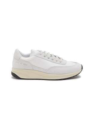 Main View - Click To Enlarge - COMMON PROJECTS - Track 80 Low Top Leather Suede Sneakers
