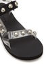 Detail View - Click To Enlarge - ARIZONA LOVE - ‘Trekky Fun’ Stud Embellished Double Band PVC Sandals