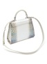 Detail View - Click To Enlarge - MARIA OLIVER - ‘Michelle’ Himalaya Crocodile Leather Top Handle Bag