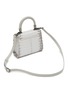 Detail View - Click To Enlarge - MARIA OLIVER - Mini ‘Michelle’ Himalaya Crocodile Leather Top Handle Bag