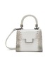 Main View - Click To Enlarge - MARIA OLIVER - Mini ‘Michelle’ Himalaya Crocodile Leather Top Handle Bag
