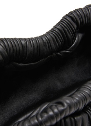 Detail View - Click To Enlarge - MANSUR GAVRIEL - ‘Mini Cloud’ Pleated Leather Clutch