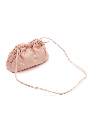 Detail View - Click To Enlarge - MANSUR GAVRIEL - ‘Mini Cloud’ Ruched Opening Leather Clutch