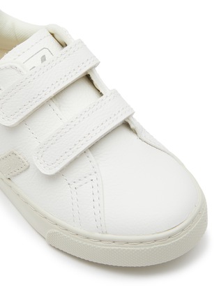 Detail View - Click To Enlarge - VEJA - ‘Esplar’ Toddlers Low Top Velcro Leather Sneakers
