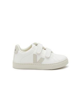 Main View - Click To Enlarge - VEJA - ‘Esplar’ Toddlers Low Top Velcro Leather Sneakers