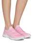 Figure View - Click To Enlarge - ATHLETIC PROPULSION LABS - ‘Techloom Breeze’ Knitted Low Top Sneakers
