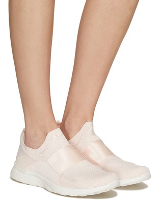 Figure View - Click To Enlarge - ATHLETIC PROPULSION LABS - ‘Techloom Bliss’ Knitted Slip On Sneakers