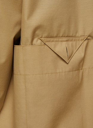  - RE: BY MAISON SANS TITRE - Patch Pocket Raglan Straight Sleeve Shirt Jacket