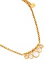 Detail View - Click To Enlarge - GOOSSENS - ‘Cachemire’ 24K Gold Plated Brass Rock Crystal Necklace