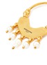 Detail View - Click To Enlarge - GOOSSENS - ‘Graine De Gemmes’ 24K Gold Plated Brass Pearl Earrings