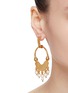 Figure View - Click To Enlarge - GOOSSENS - ‘Graine De Gemmes’ 24K Gold Plated Brass Pearl Earrings