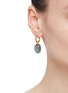 Figure View - Click To Enlarge - GOOSSENS - ‘Talisman’ 24K Gold Plated Brass Cabochon Earring