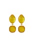 GOOSSENS - ‘Cabochons’ 24K Gold Plated Brass Cabochon Clip On Earrings