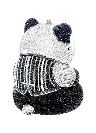 Detail View - Click To Enlarge - JUDITH LEIBER - Stone Embellished Panda Clutch