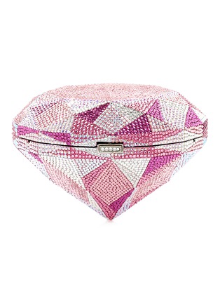 Main View - Click To Enlarge - JUDITH LEIBER - Stone Embellished Diamond Clutch