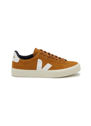 Main View - Click To Enlarge - VEJA - ‘Campo’ Suede Low Top Lace Up Sneakers