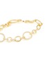 Detail View - Click To Enlarge - CZ BY KENNETH JAY LANE - Gold Toned Metal Cubic Zirconia Pavé Oval Chain Bracelet