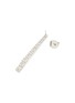 Detail View - Click To Enlarge - CZ BY KENNETH JAY LANE - SILVER-TONED CRYSTAL GRADATION DROP EARRINGS