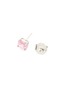 Detail View - Click To Enlarge - CZ BY KENNETH JAY LANE - ASSCHER CUT STUD EARRINGS