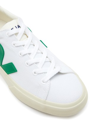 Detail View - Click To Enlarge - VEJA - ‘Campo’ Canvas Low Top Lace Up Sneakers