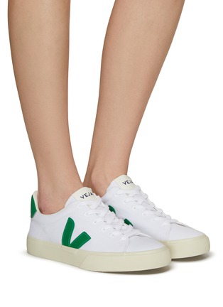 Figure View - Click To Enlarge - VEJA - ‘Campo’ Canvas Low Top Lace Up Sneakers