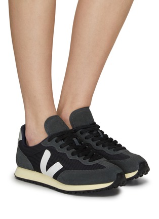 Figure View - Click To Enlarge - VEJA - ‘Rio Branco’ Low Top Lace Up Sneakers