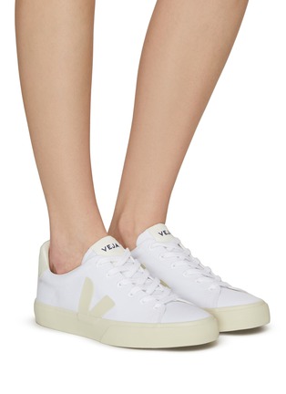 Figure View - Click To Enlarge - VEJA - ‘Campo’ Canvas Low Top Lace Up Sneakers