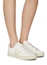 Figure View - Click To Enlarge - VEJA - ‘Recife’ Velcro Strap Leather Low Top Sneakers