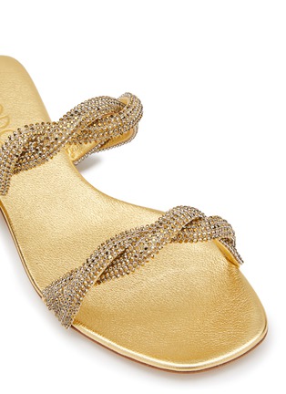 Detail View - Click To Enlarge - RODO - Lilith Crystal Embellished Flats