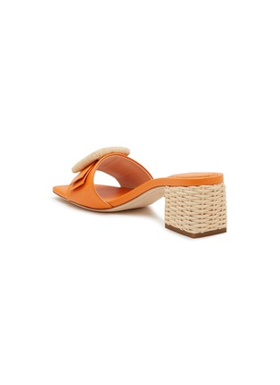 - RODO - ‘Bonnie’ Wicker Buckle Leather Slides