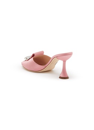  - RODO - Calia' 80 Strass Embellished Satin Mules