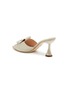  - RODO - ‘Calia’ 80 Crystal Embellished Point Toe Satin Mules