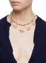 Figure View - Click To Enlarge - GOOSSENS - Venise Pearl Gold Plated Short Necklace
