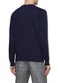 Back View - Click To Enlarge - CANALI - Ribbed Knit V Neck Sweater