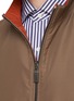  - CANALI - Reversible Water Repellent High Neck Zip Up Vest