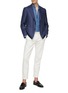 Figure View - Click To Enlarge - CANALI - Patch Pocket Ultra Light Single Breasted Blazer