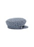 Figure View - Click To Enlarge - MAISON MICHEL - ‘New Abby’ Contrasting Cord Tweed Sailor Cap