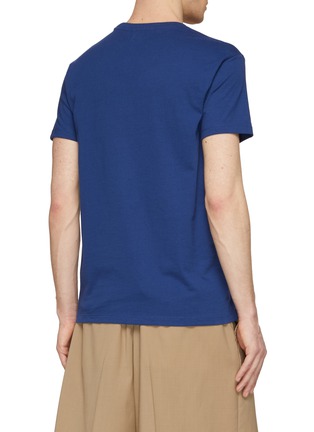 Back View - Click To Enlarge - MAISON LABICHE - ‘Popincourt’ Jaws Embroidery Crewneck T-Shirt