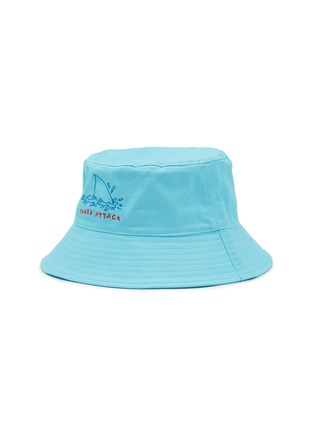 Main View - Click To Enlarge - MAISON LABICHE - ‘Bob Joffre’ Shark Attack Bucket Hat
