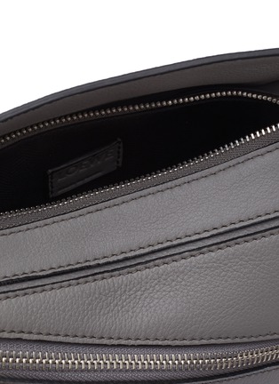 Detail View - Click To Enlarge - LOEWE - MINI ‘PUZZLE’ LEATHER BUMBAG