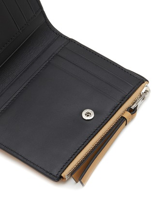 Detail View - Click To Enlarge - LOEWE - ‘Puzzle’ Leather Compact Zip Wallet