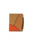 Main View - Click To Enlarge - LOEWE - ‘Puzzle’ Leather Compact Zip Wallet