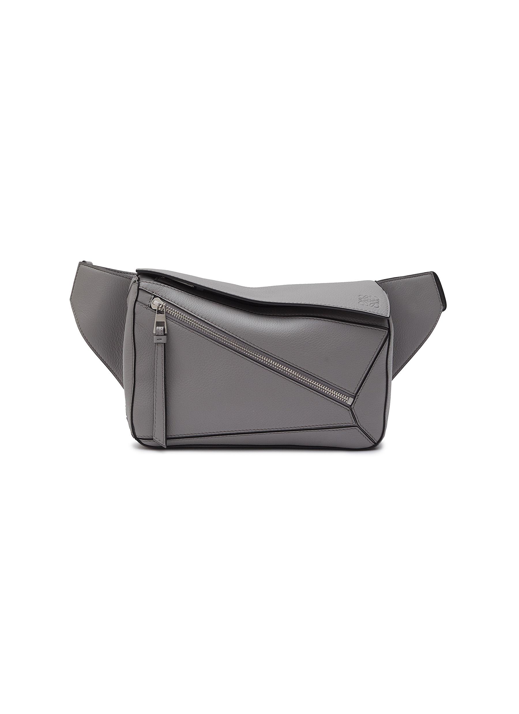 Loewe Luxury Mini Puzzle Bumbag In Classic Calfskin for Men