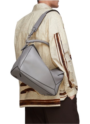 Front View - Click To Enlarge - LOEWE - LARGE ‘PUZZLE’ CROSSBODY BAG