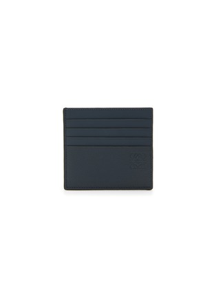 Main View - Click To Enlarge - LOEWE - Anagram Embossed Leather Cardholder