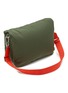 Detail View - Click To Enlarge - LOEWE - ‘Goya’ Logo Jacquard Strap Nylon Puffer Messenger Bag