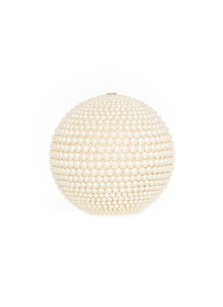 Main View - Click To Enlarge - JUDITH LEIBER - Pearl Embellished Spherical Clutch